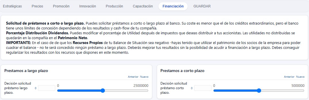 Decisiones de financiación